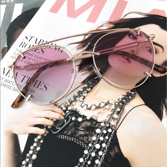 Style Link Miami Accessories - ⚡️Sale ⚡️Pink Two Tone Lens Sunglasses
